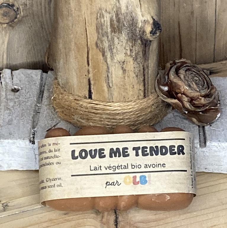 savon solide LOVE ME TENDER par OLB