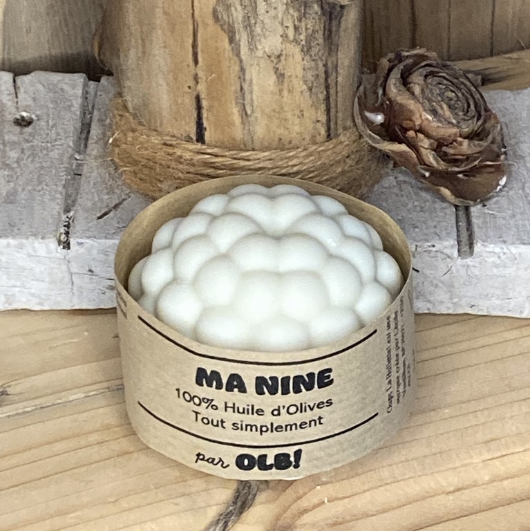 savon solide 100 % olive par OLB